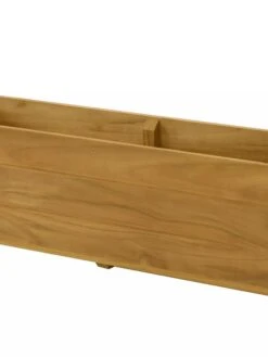 Teak Window Boxes, 8" 5 Teak Window Boxes, 8" -Bloomgear Garden Shop 38 836 01V tif