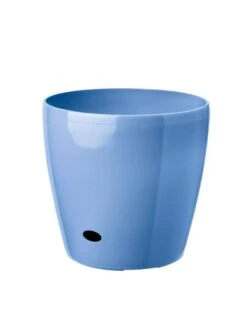 Viva Round Self-Watering Rolling Planter, 14" Diameter -Bloomgear Garden Shop 39325BL 070 tif