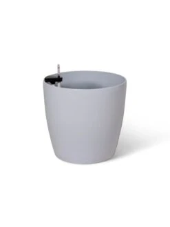 Viva Round Self-Watering Rolling Planter, 20" Diameter, Set Of 2 -Bloomgear Garden Shop 3 4 crop 8612933 3899