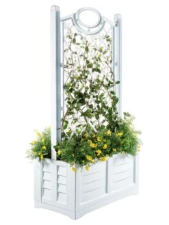 Separate Flower Box With Trellis -Bloomgear Garden Shop 3 4 crop 8613626 14V