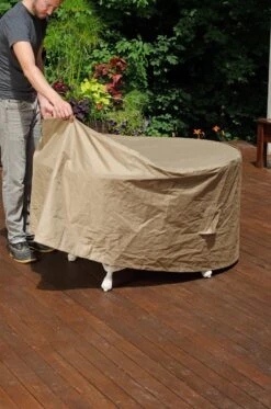 Deluxe Round Table Cover -Bloomgear Garden Shop 8587511 666