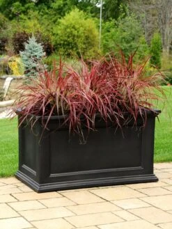 Fairfield Self-Watering Patio Planters, 20” X 36” -Bloomgear Garden Shop 8588417 12V tif