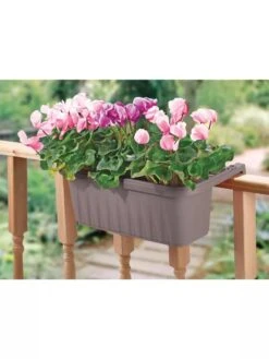 Adjustable Self-Watering Railing Planter, 24" -Bloomgear Garden Shop 8592173 02V 3 4