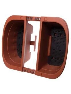 Self-Watering Saddle Railing Planter, 16" 8 Self-Watering Saddle Railing Planter, 16" -Bloomgear Garden Shop 8592175TC 2028z tif