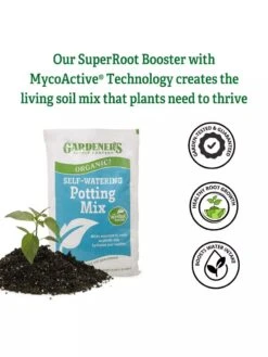 Organic Self-Watering Potting Mix, 20 Qts. -Bloomgear Garden Shop 8592225 3