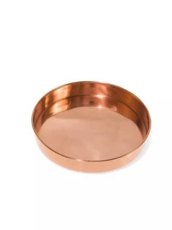 Small Round Copper Plant Tray, 10" 7 Small Round Copper Plant Tray, 10" -Bloomgear Garden Shop 8593529 1175 tif
