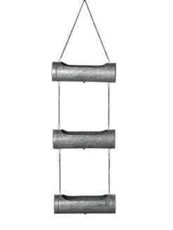 Galvanized Hanging Triple Planter -Bloomgear Garden Shop 8595213 0005 tif