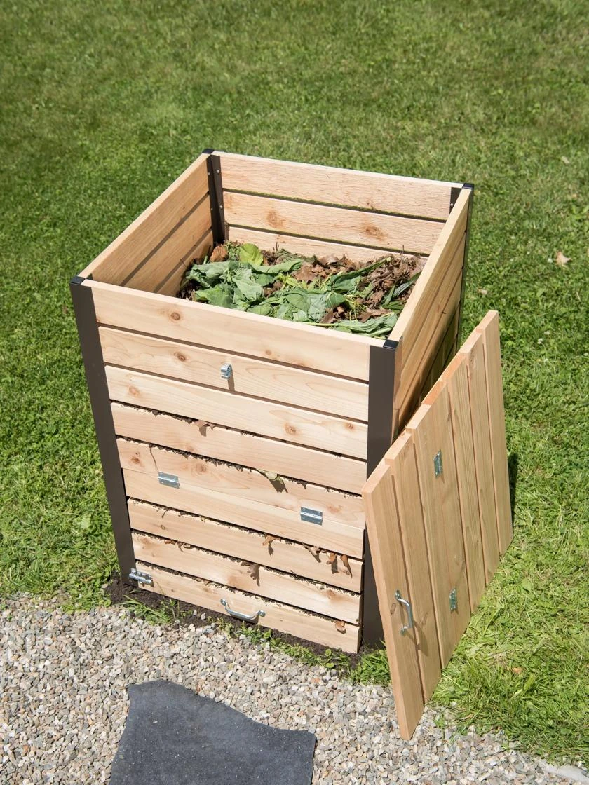 Cedar Compost Bin 3 Cedar Compost Bin - Image 3