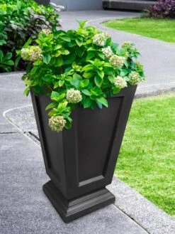Kensington Self-Watering Tall Patio Planter, 25" -Bloomgear Garden Shop 8598549 01V tif