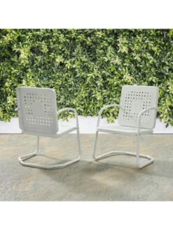 Crosley Bates Chairs, Set Of 2 7 Crosley Bates Chairs, Set Of 2 -Bloomgear Garden Shop 8599628 06v