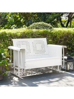 Crosley Bates Loveseat Glider