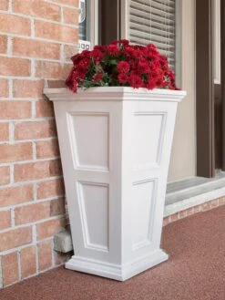 Fairfield Self-Watering Tall Patio Planters, 34” -Bloomgear Garden Shop 8600109 02V tif