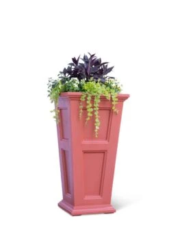Fairfield Self-Watering Tall Patio Planters, 34” -Bloomgear Garden Shop 8600109 0681 tif