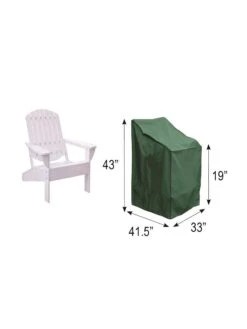 Bosmere Adirondack Chair Waterproof Cover 7 Bosmere Adirondack Chair Waterproof Cover -Bloomgear Garden Shop 8608857 02v