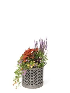 Galvanized Grow Bag Planter 12" -Bloomgear Garden Shop 8609177 0368 tif