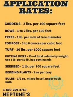 Neptune's Harvest Crab & Lobster Shell Plant Food, 4 Pound -Bloomgear Garden Shop 8610162 04V tif