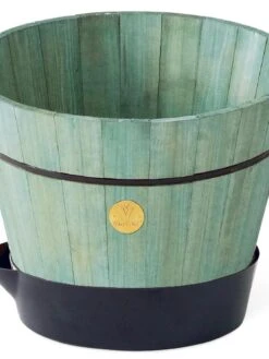 VegTrug® Build-a-Barrel Wooden Planter With Self-Watering Reservoir Tray, 18" 13 VegTrug® Build-a-Barrel Wooden Planter With Self-Watering Reservoir Tray, 18" -Bloomgear Garden Shop 8610253 07V tif