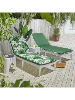 Outdoor Decor™ Chaise Lounge Cushions, 22" X 73" -Bloomgear Garden Shop 8611127 106v grli outdoor chaise lounge cushion 22x73 green lily