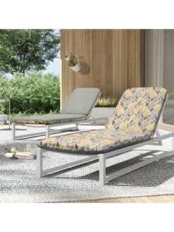 Outdoor Decor™ Chaise Lounge Cushions, 22" X 73" -Bloomgear Garden Shop 8611127 108v ctlv outdoor chaise lounge cushion 22x73 citrus leaves
