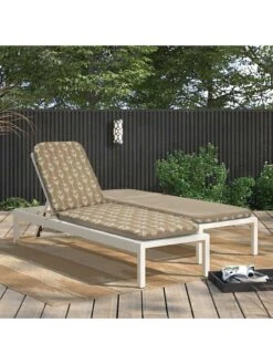 Outdoor Decor™ Chaise Lounge Cushions, 22" X 73" -Bloomgear Garden Shop 8611127 110v trta outdoor chaise lounge cushion 22x73 tribal taupe