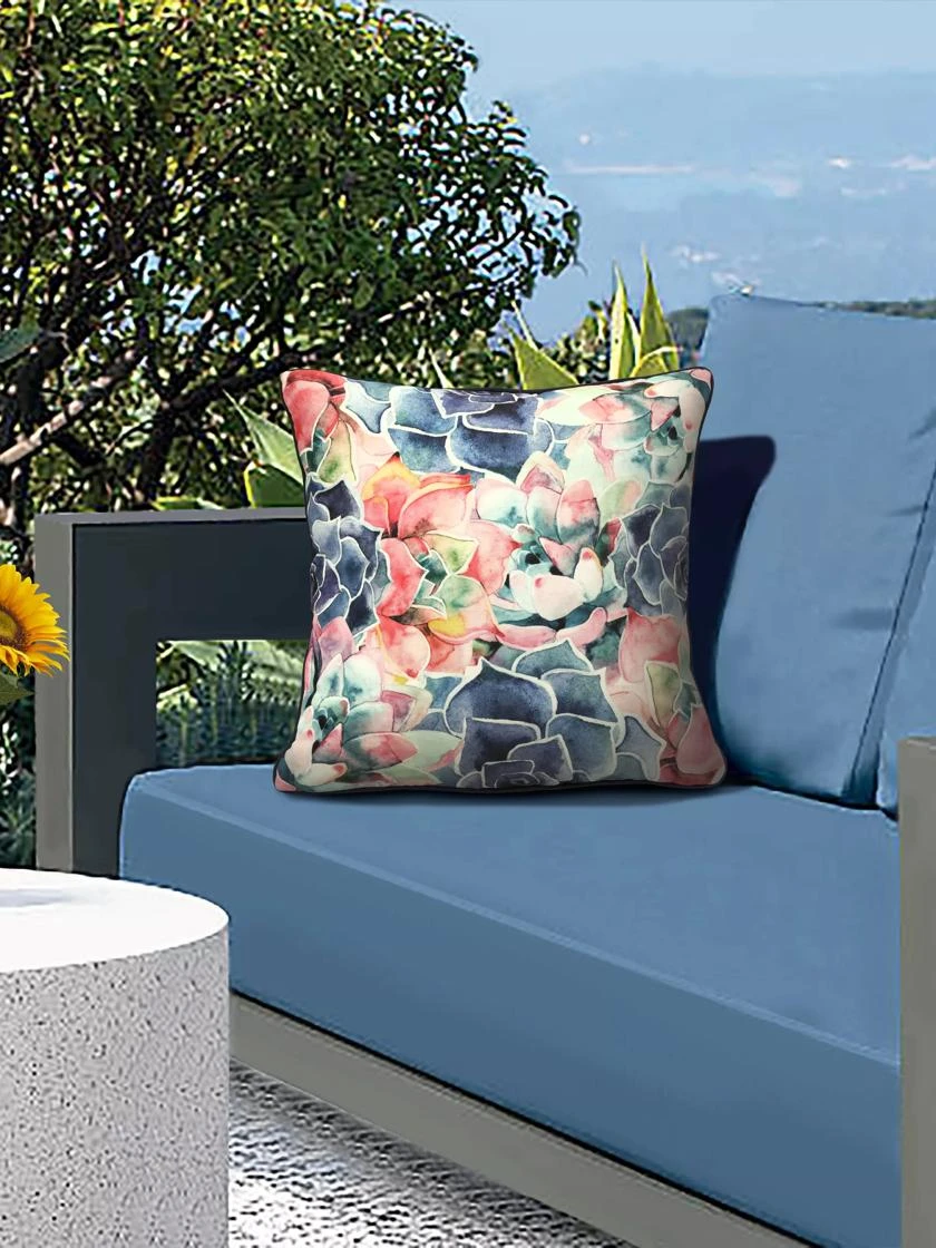 Outdoor Decor™ Throw Pillows, 18" X 18" 3 Outdoor Decor™ Throw Pillows, 18" X 18" - Image 3