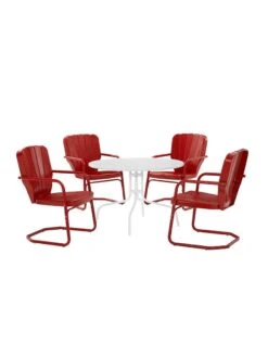 Crosley Ridgeland 5-piece Outdoor Dining Set -Bloomgear Garden Shop 8611579 rd 15v