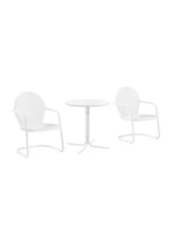 Crosley Griffith 3-piece Outdoor Bistro Set -Bloomgear Garden Shop 8611589 wt 33v