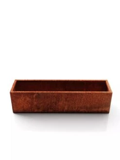 Veradek Metallic Series Corten Steel Window Box Planter, 36" -Bloomgear Garden Shop 8611609 06V tif