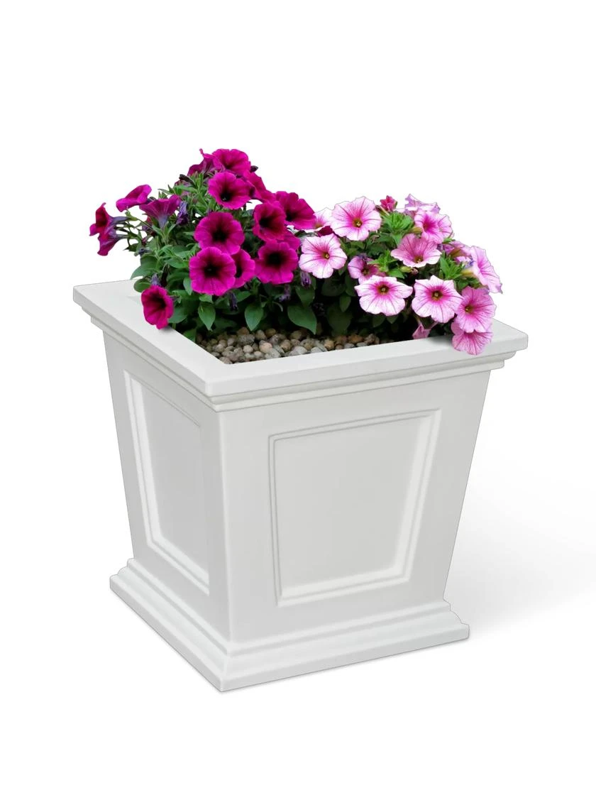 Fairfield Self-Watering Square Planter, 16” X 16” 9 Fairfield Self-Watering Square Planter, 16” X 16” - Image 9