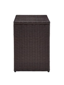 Crosley Palm Harbor Outdoor Wicker Rectangular Side Table -Bloomgear Garden Shop 8611950 04v