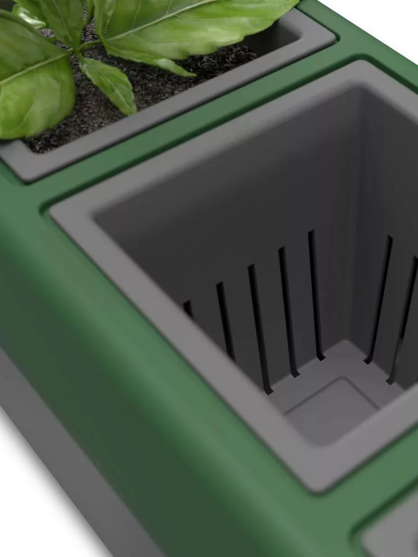 Provence Self-Watering Herb Planter 5 Provence Self-Watering Herb Planter - Image 5