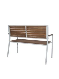 Braylee Metal And Wood Garden Bench -Bloomgear Garden Shop 8612284 02v