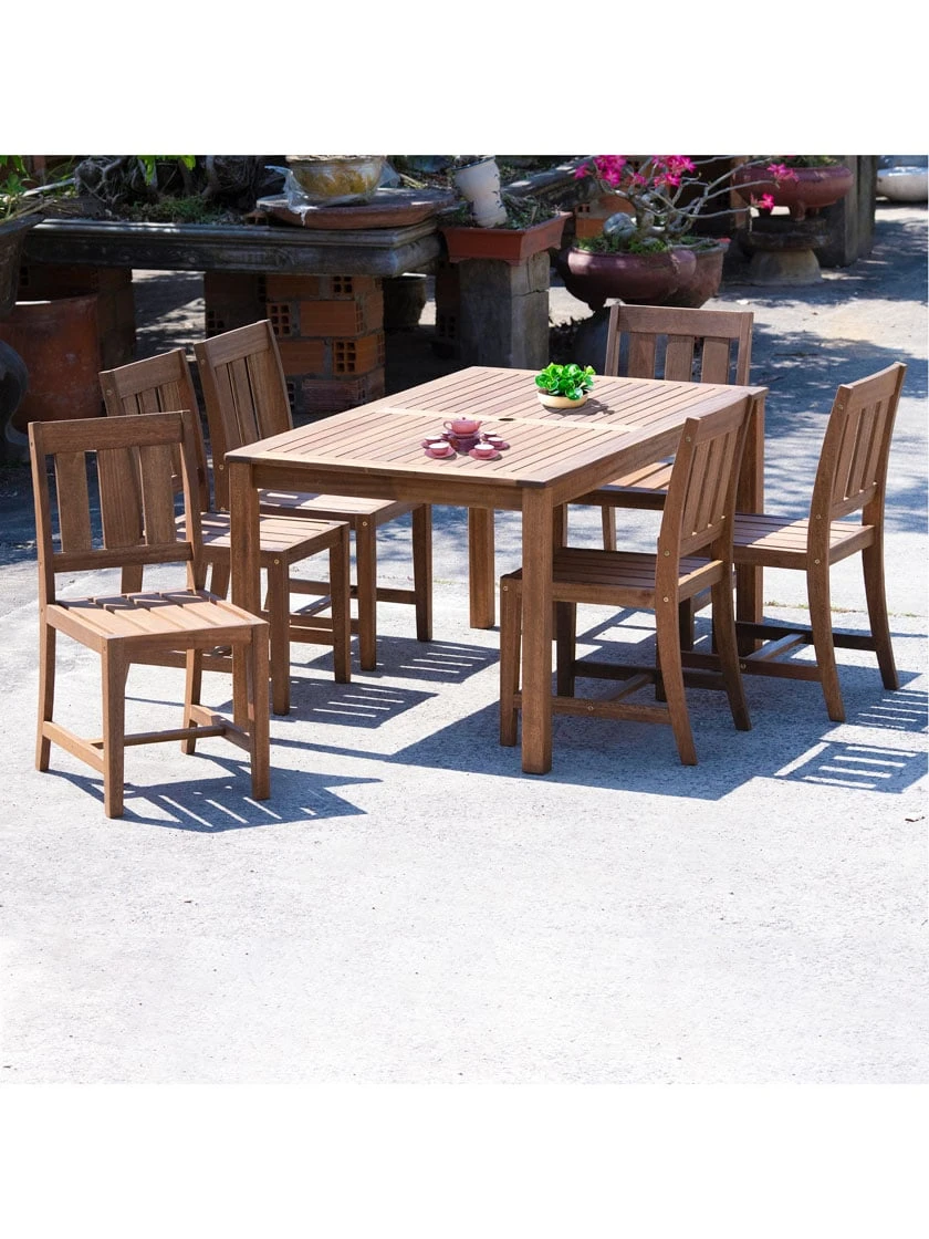 Fontana 7 Pc Outdoor Dining Set 2 Fontana 7 Pc Outdoor Dining Set - Image 2