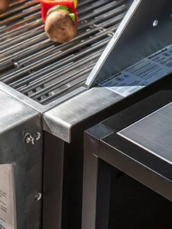 Veradek Outdoor Kitchen Series Counter Square - Stainless Steel -Bloomgear Garden Shop 8612468 04v