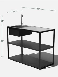 Veradek Stainless Steel Outdoor Kitchen Series Counter Sink -Bloomgear Garden Shop 8612469 16v 1