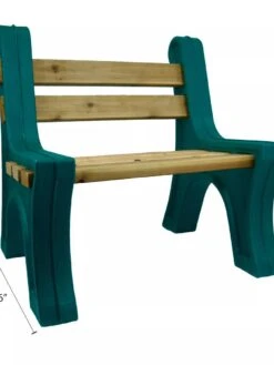 Custom Length Lightweight Indoor Or Outdoor Bench Ends -Bloomgear Garden Shop 8612857GR 03V tif