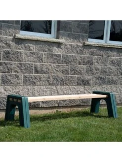 Custom Length Lightweight Indoor Or Outdoor Backless Bench Ends -Bloomgear Garden Shop 8612858gr 05v
