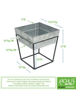 Achla Designs Arne Plant Stand -Bloomgear Garden Shop 8612898 04v