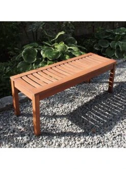 Achla Designs Backless Bench, 4' -Bloomgear Garden Shop 8612909 02v