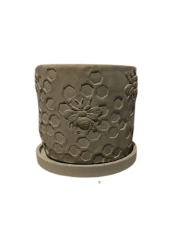 Concrete Honeycomb Bee Planter -Bloomgear Garden Shop 8613044 01v