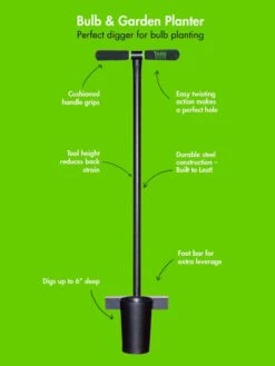 Yard Butler® Long Handled Bulb Planter 5 Yard Butler® Long Handled Bulb Planter -Bloomgear Garden Shop 8613157 03v