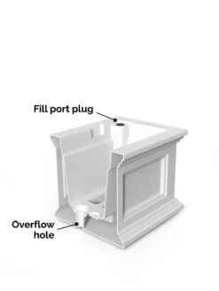 Fairfield Self-Watering Window Box, 2’ -Bloomgear Garden Shop 8613268 04V tif