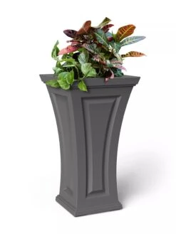 Cambridge Tall Planter, 28" Height -Bloomgear Garden Shop 8613524 07V