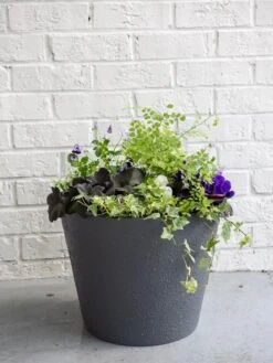 Self-Watering FiberStone Planters -Bloomgear Garden Shop 8613676 8646 self watering fiber clay pot 17 inches