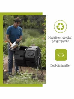 Dual Batch Composter Success Kit -Bloomgear Garden Shop webimage Dual Compost Bin 7